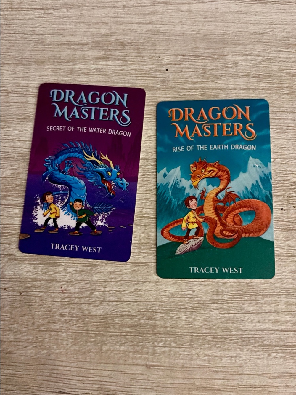 Dragon Masters Yoto Cards Set of 2 Tracey West